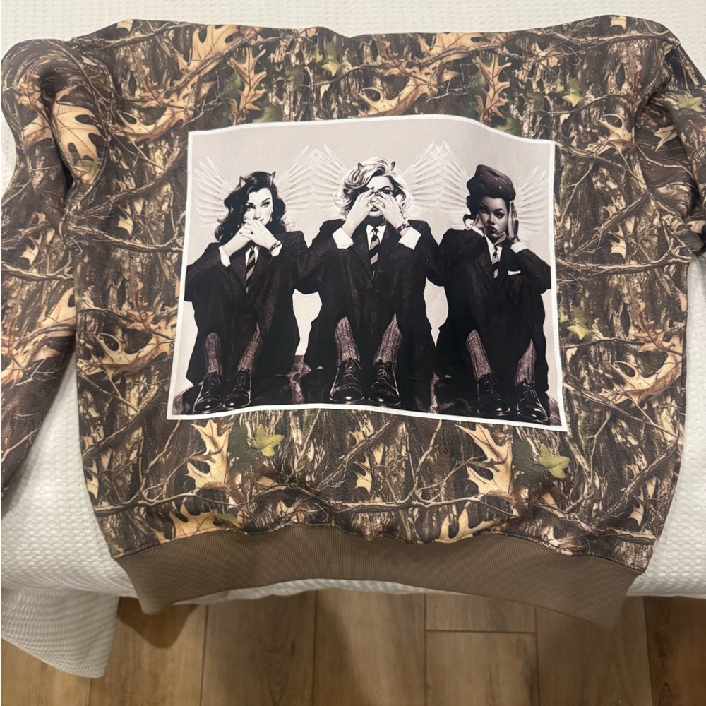 Boys Lie MANHUNT RACER HOODIE XS/S - Picture 4 of 4